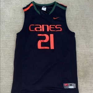Miami Hurricanes #21 Basketball Jersey